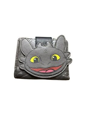 💚 DreamWorks Toothless Wallet How to Train Your Dragon NWOT 🐉